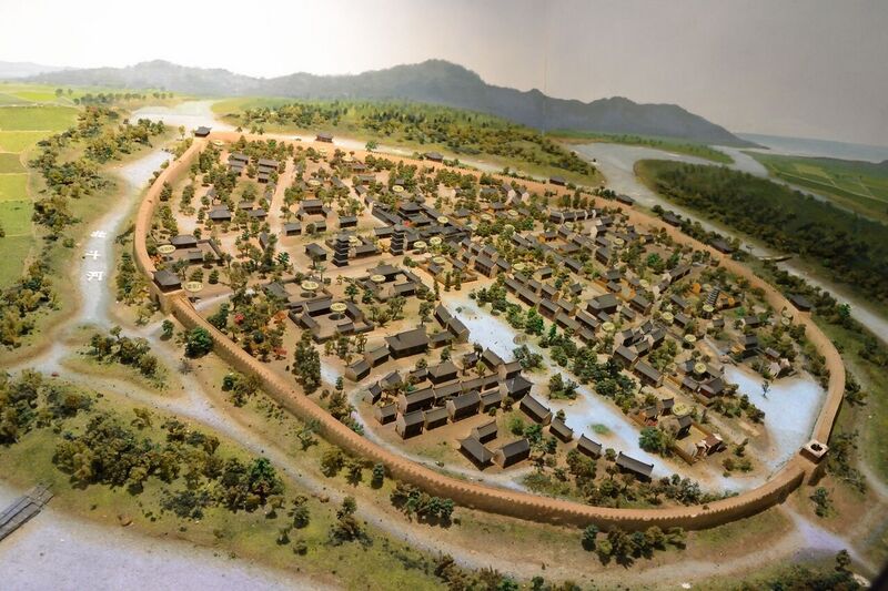 File:Mingzhou city model in Tang Dynasty.JPG
